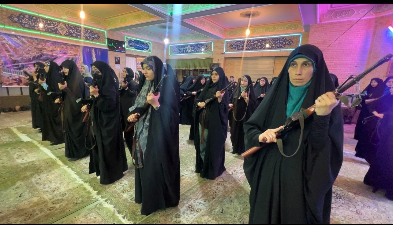 آموزش نظامی در مساجد قزوین