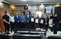 تجلیل از مدال آوران تیرانداز بوشهری در المپیاد ۱۴۰۴