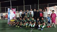 مقاومت مارم قهرمان جام مینی فوتبال شهدای جنگ رمضان
