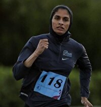 رکوردشکنی دختر دونده کرمانی در بلاروس