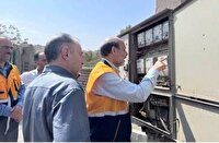 جمع‌آوری ۱۳۹۵ متر کابل غیرمجاز و آنلاین‌سازی ۴۵ کنتور در طرح «مهتاب» رودهن