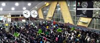 تردد روان زائران اربعین از مرزهای شلمچه و چذابه