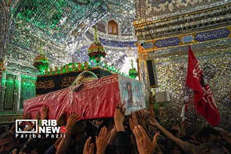 شیراز در سوگ خلبان شهید؛ تشییع باشکوه امیر مجید کاظمی