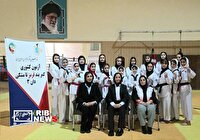 برگزاری آزمون کشوری کمربند ۲۹۳ نفر از بانوان تکواندوکار کیش